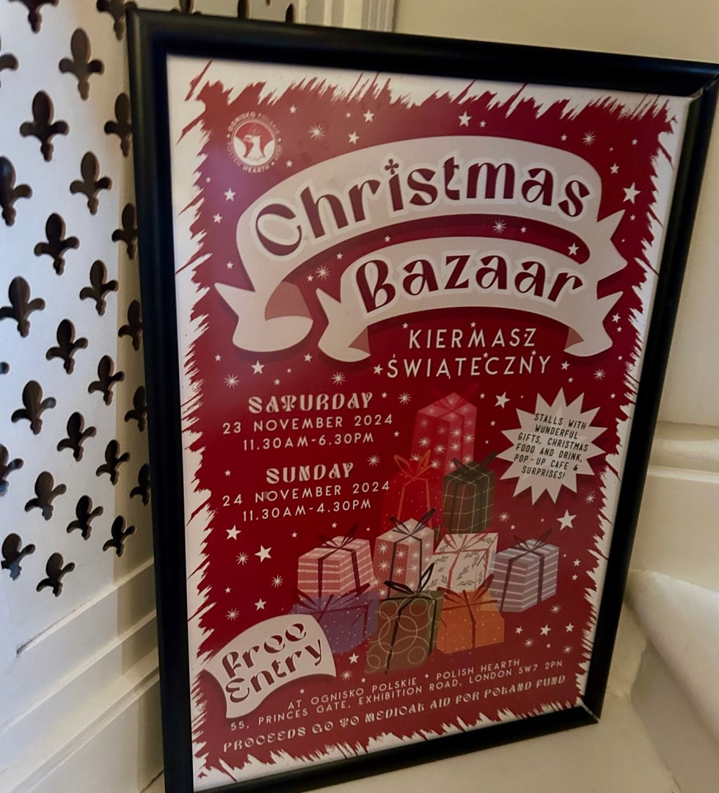 Polish Sue participated in the Christmas bazaar at Ognisko Polskie supporting the Medical Aid for Poland&nbsp;Fund.&nbsp;