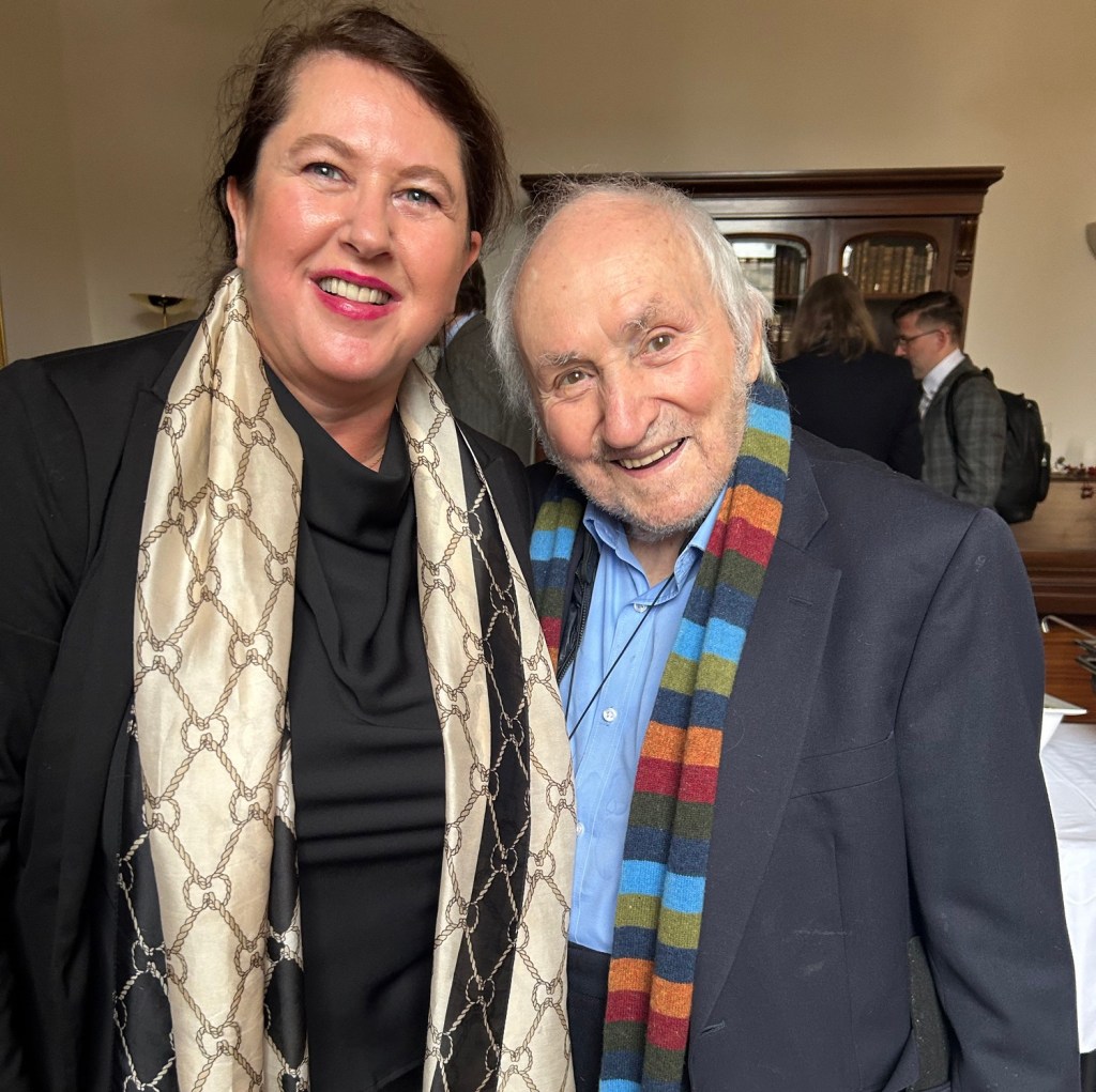 We had the utmost pleasure to meet profesor Richard Demarco, CBE- an art expert, friend of Tadeusz Kantor, art collector and creator of art&nbsp;archives.