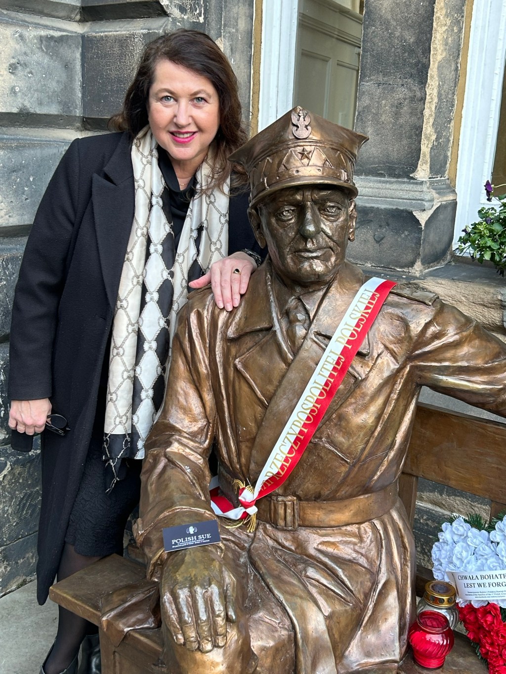 Polish Sue złożyła hołd Generałowi Stanisławowi Maczkowi w&nbsp;Edynburgu.