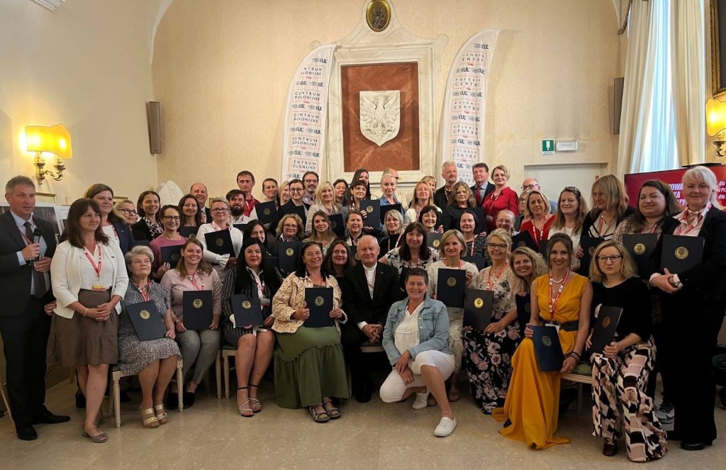 Absolwenci Studium KUL dla Polonii odebrali dyplomy w&nbsp;Rzymie