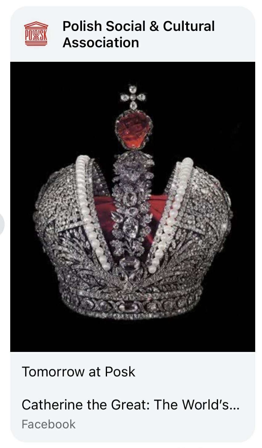 List protestacyjny członków POSK w reakcji na planowane wydarzenie o Carycy Katarzynie&nbsp;II.