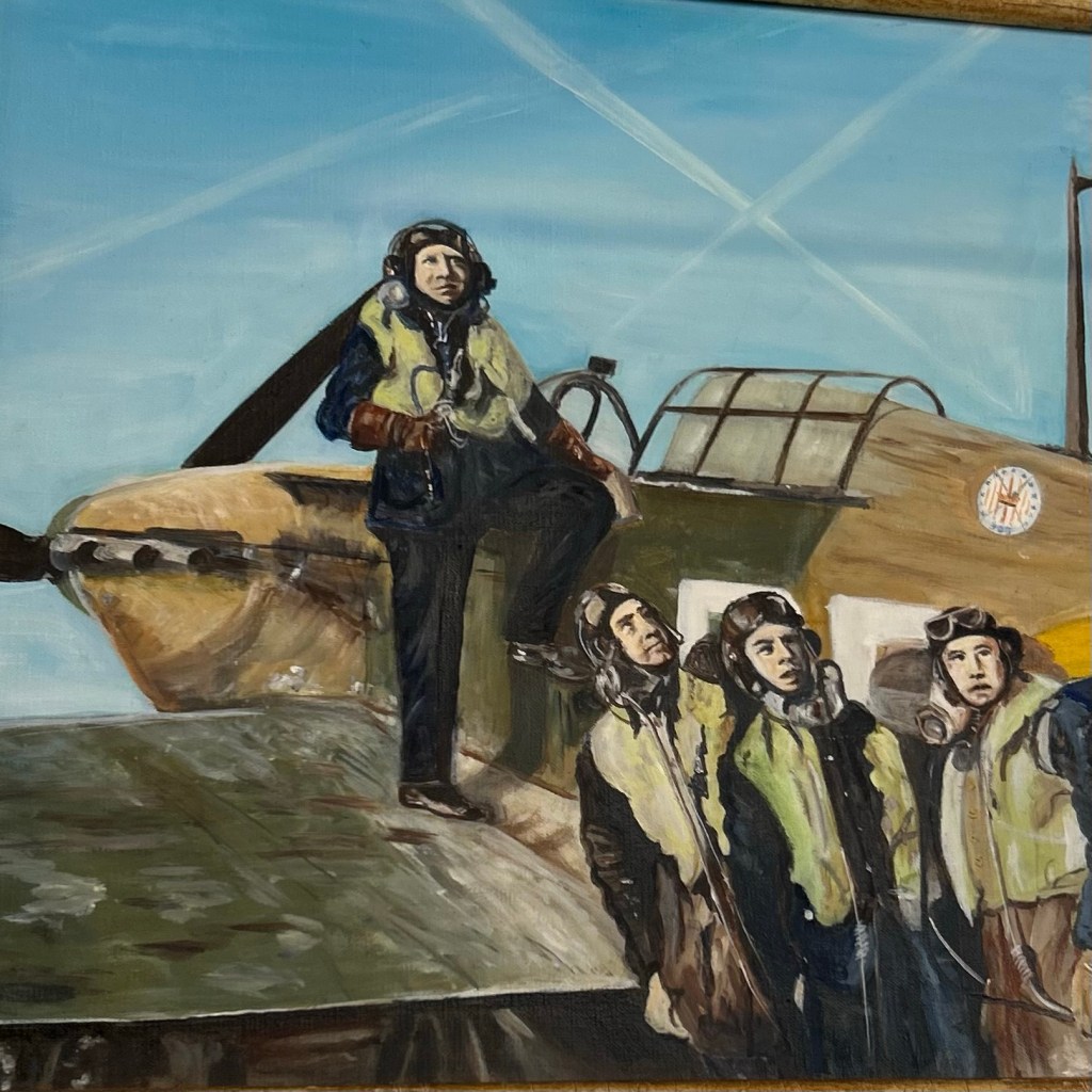 Polish Sue Association at the Opening of an Exhibition commemorating 85. Anniversary of the Battle of Britain.&nbsp;&nbsp;