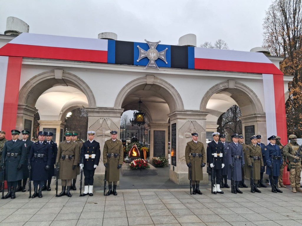 107. rocznica odzyskania przez Polskę Niepodległości – Plac Piłsudskiego w Warszawie&nbsp;🇵🇱