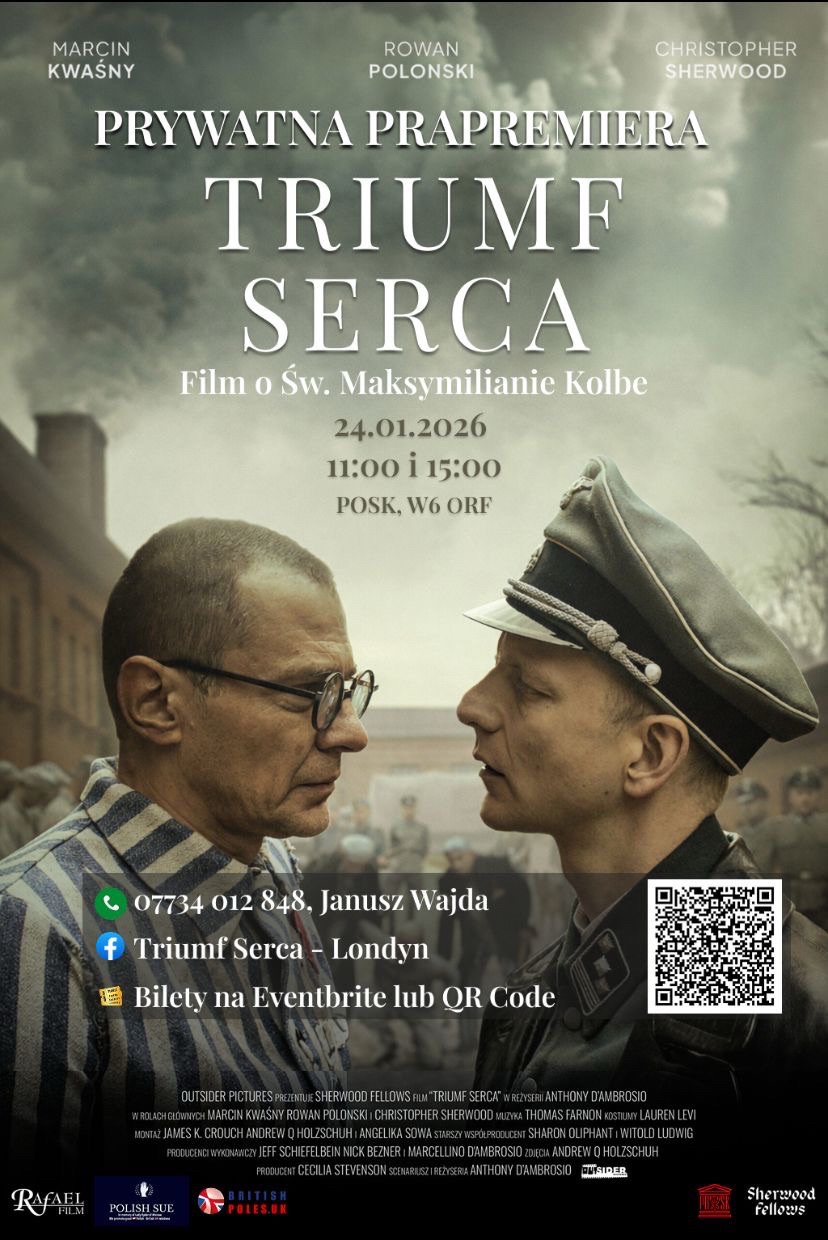 „Triumph of the Heart” – LONDON FILM&nbsp;PRE-PREMIERE.