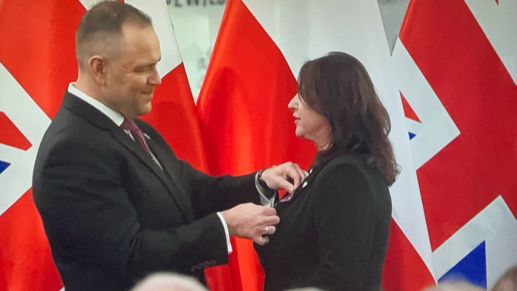 Bronze Cross of Merit Awarded to the President of Polish&nbsp;SUE