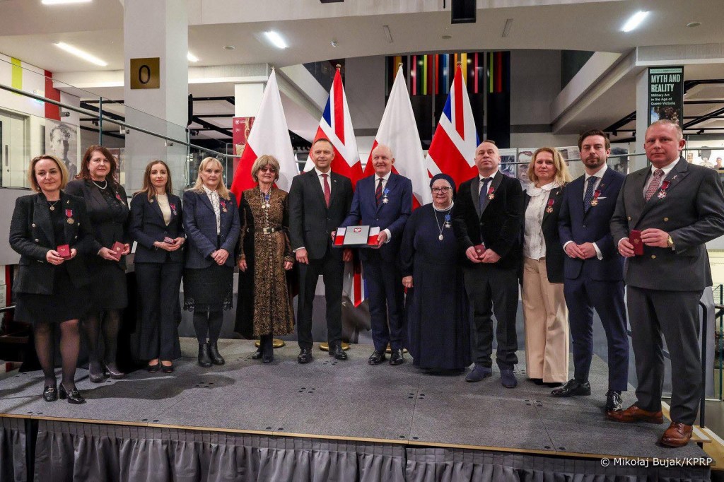 Londyn: Prezydent RP spotkał się z Polonią w National Army Museum / London: Polish President meets the Polish Community at the National Army&nbsp;Museum.