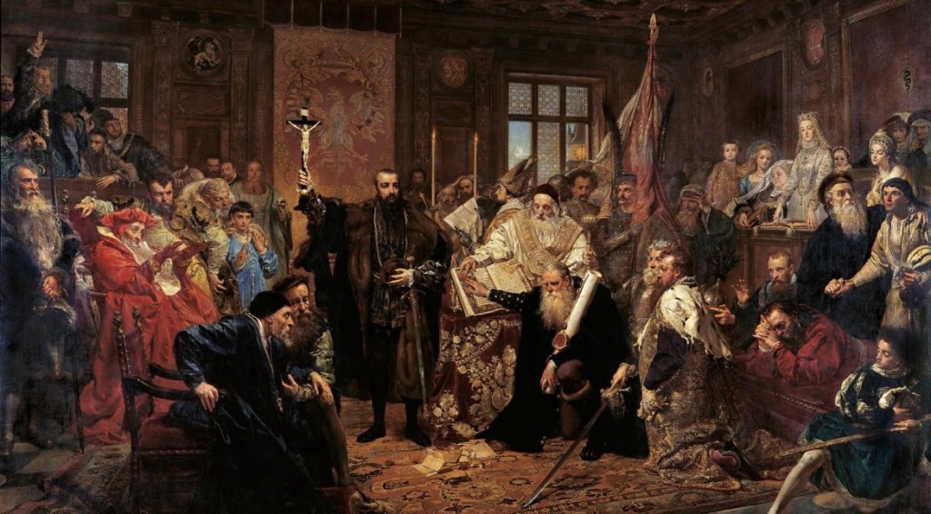1 lipca 1569 r. – Unia Lubelska. Narodziny Rzeczypospolitej Obojga&nbsp;Narodów.